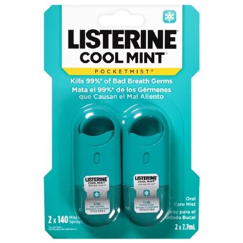 Xịt Thơm Miệng Listerine Pocket Mist - Cool Mint