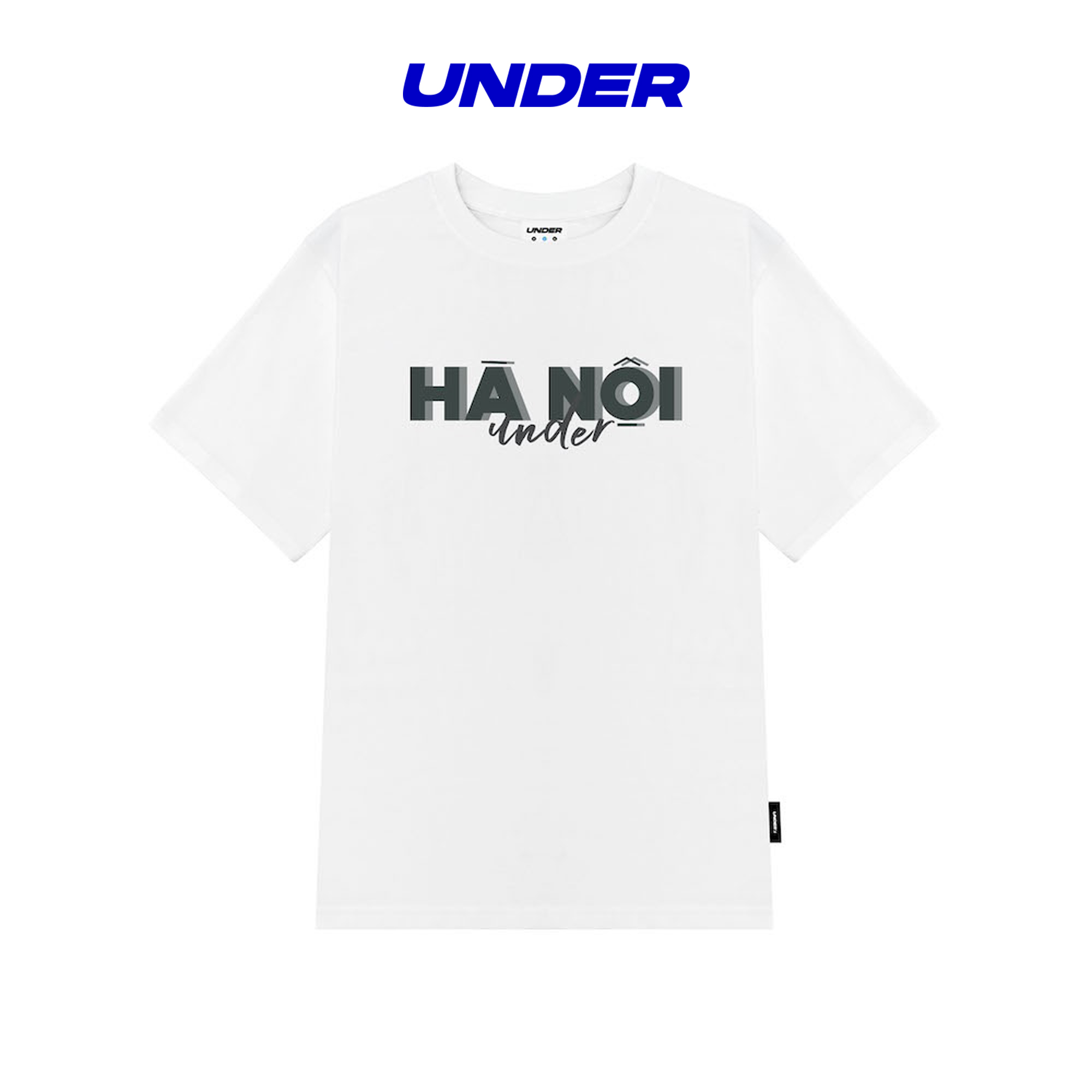 Áo thun UNDER Hà Nội 36 Phố Phường (Trắng) - UTS002B