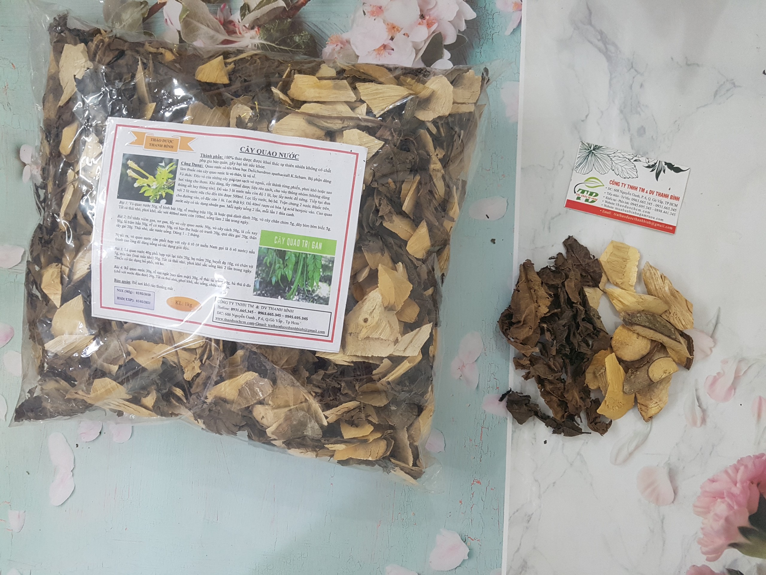 Cây Quao Nước Khô 500G - Thảo Dược Thanh Bình