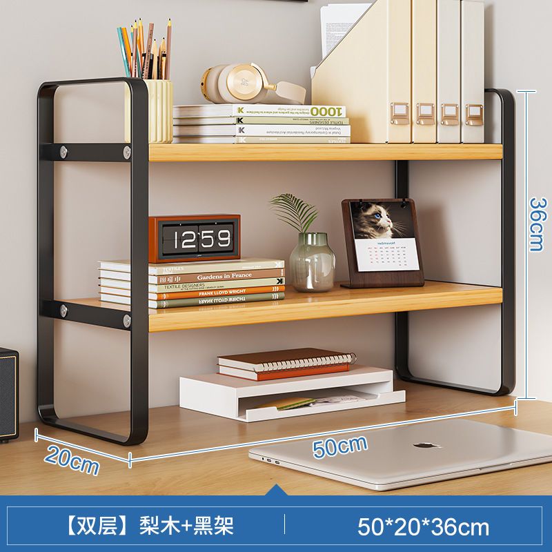 Kệ sách đơn giản để bàn để bàn sắt mỹ thuật để bàn văn phòng kệ nhỏ để bàn học sinh ký túc xá