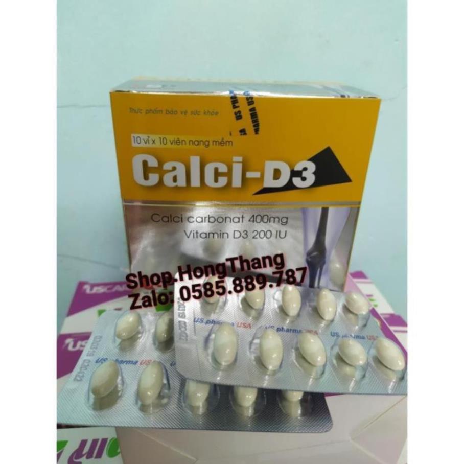 Bổ sung canxi liquid canxi nano calci d3 hv phòng ngừa loãng xương 100 viennn