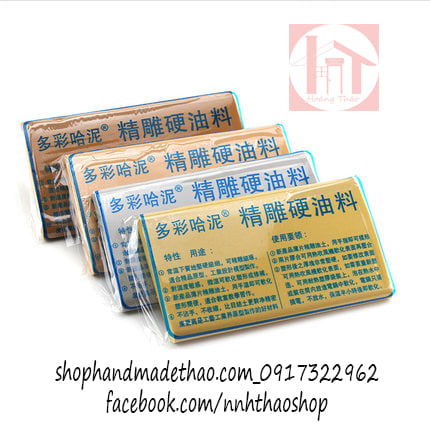 Đất Sét Sáp Dầu (Wax Clay) Gói 200Gr