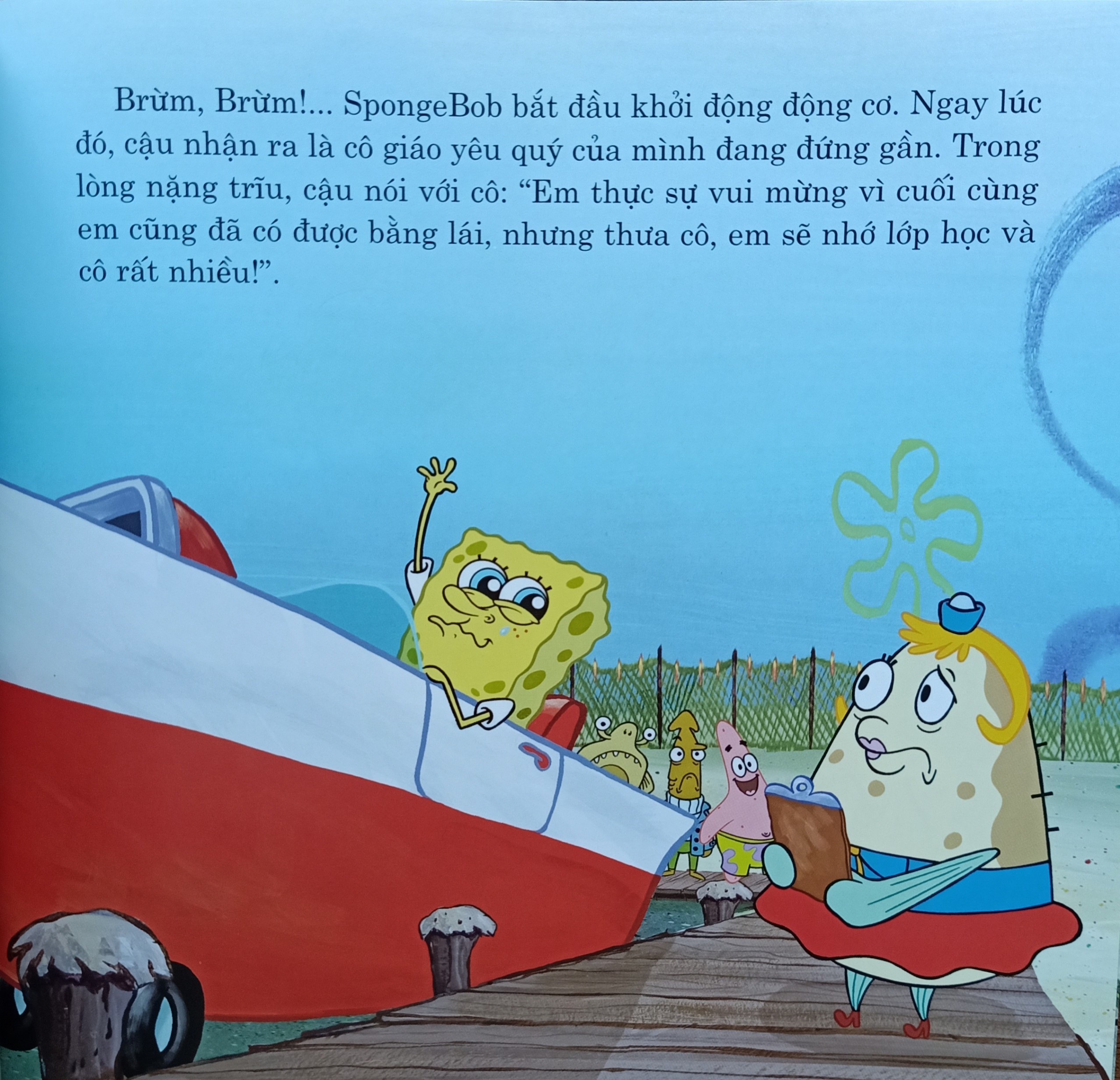 Sách - SpongeBob SquarePants - Lớp Học Tinh Nghịch