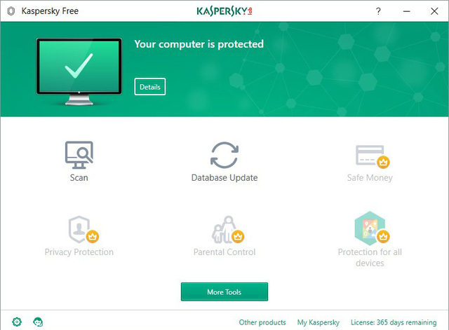 Phần mềm diệt Virus Kaspersky Internet Security 1 máy tính - Hàng Chính Hãng