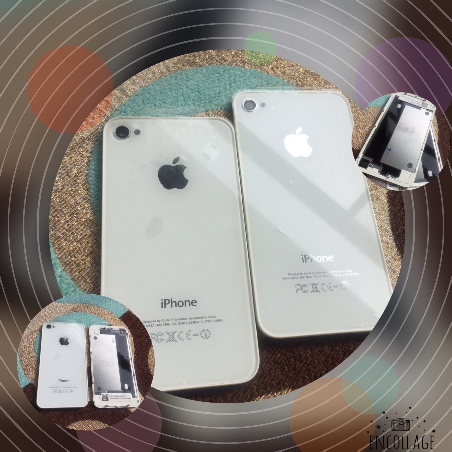 Nắp lưng máy iphone 4/4G