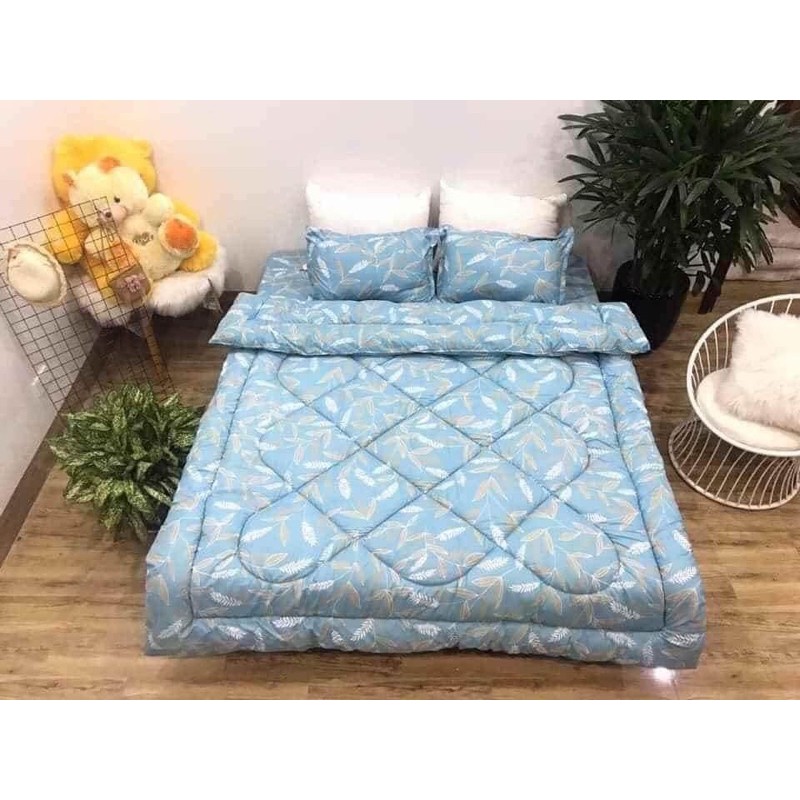 Trọn bộ 5 món chăn phao - lá tre nhỏ