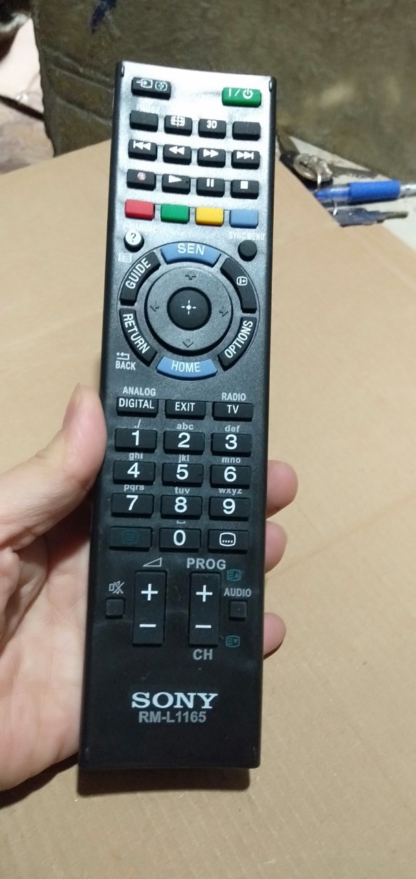 điều khiển tivi sony smart 1165