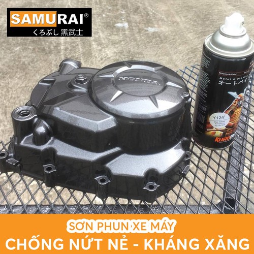 Chai sơn Samurai Y124 màu bạc lấp lánh