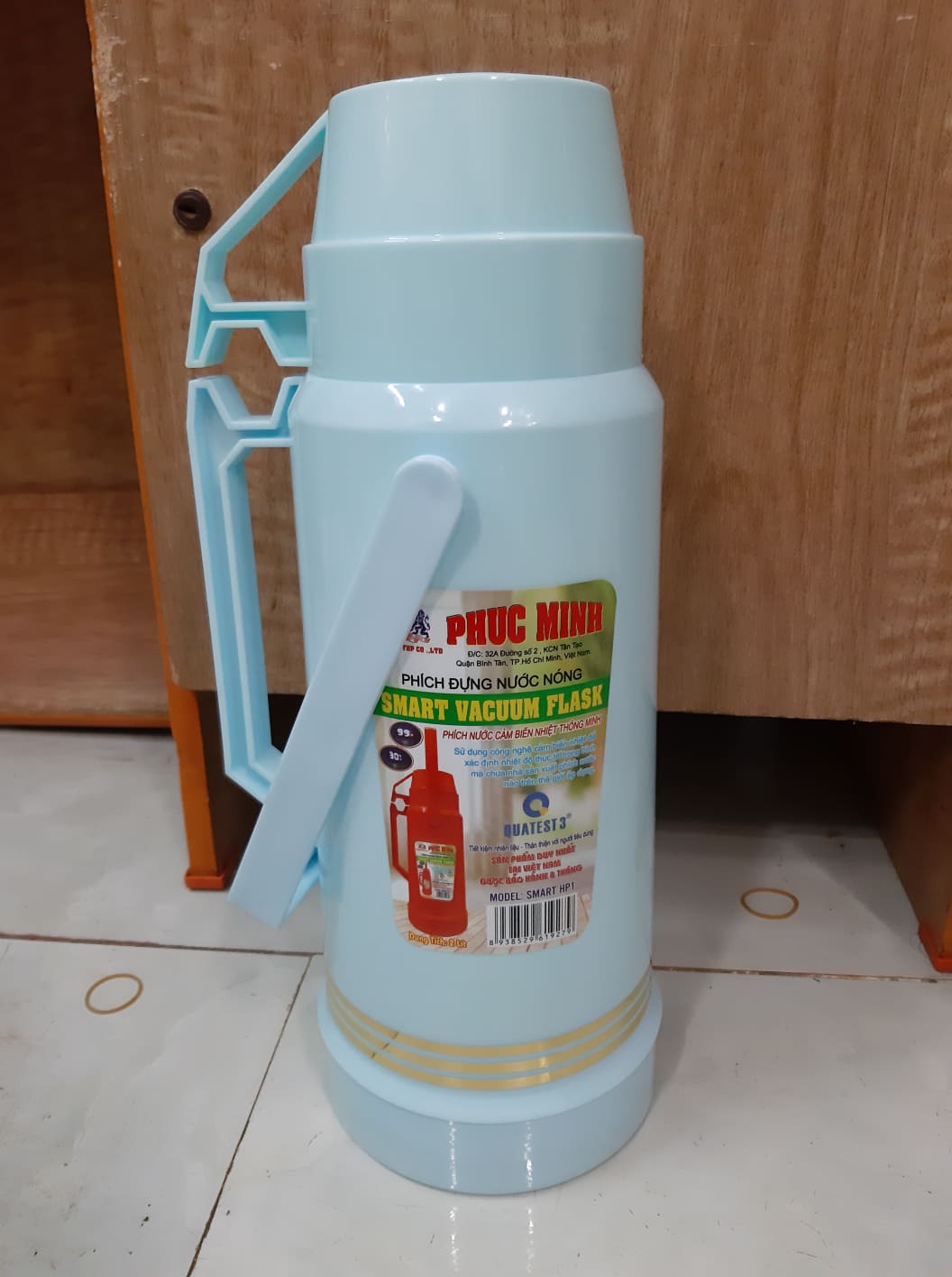 Phích Nước 2 lít Thông Minh Cảm Biến Nhiệt