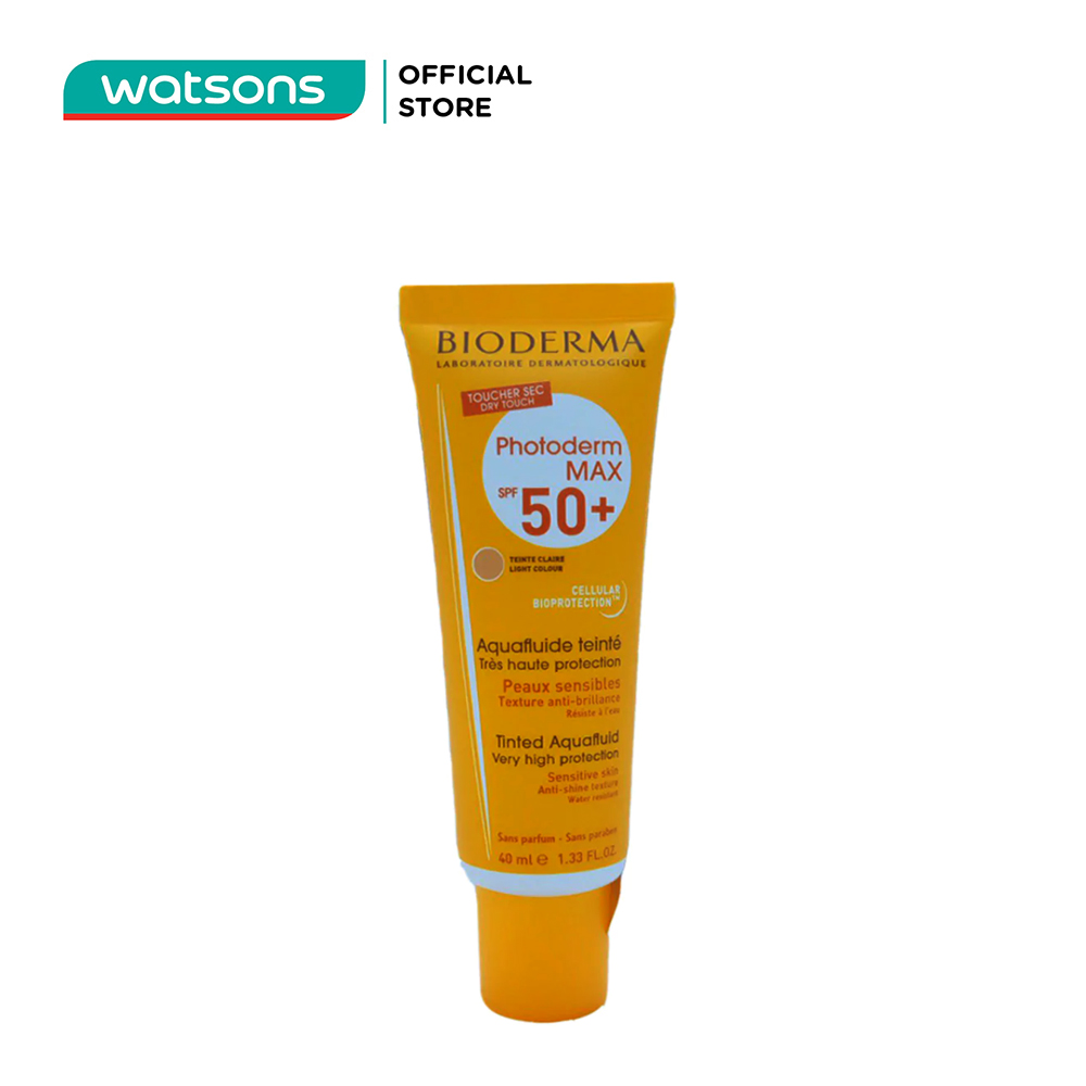 Bioderma Photoderm Aquafluide Teinte Claire SPF50+ 40ml