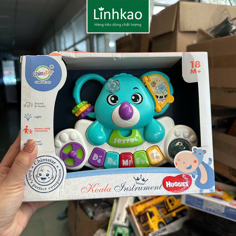 Đồ chơi Đàn Gấu Koala có nhạc dùng pin cho bé