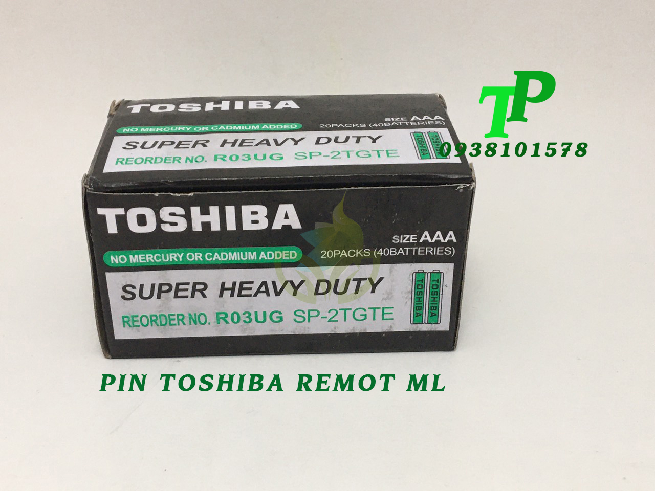 Pin To 3A hộp 20 Cặp 40 viên