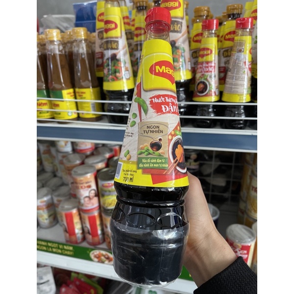 Nước tương đậu nành đậm đặc Maggi chai 700ml