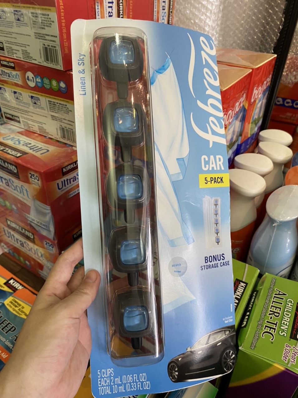 NƯỚC HOA XE HƠI FEBREZE MỸ