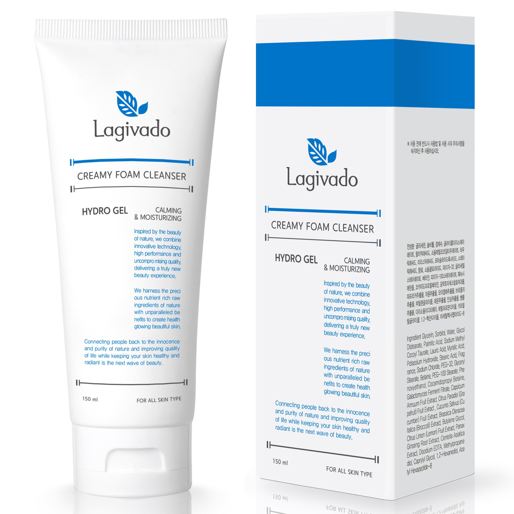 Sữa rửa mặt - Lagivado Creamy Foam Cleanser - 150ml