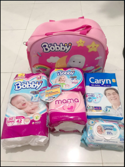 Combo đi sinh Bobby trọn bộ 8 món