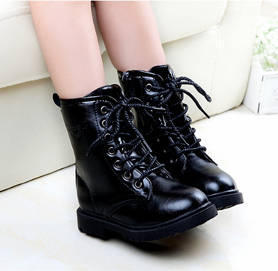 Giày Boot da cho bé gái (cao cấp ) (mẫu mới nhất ) HT238