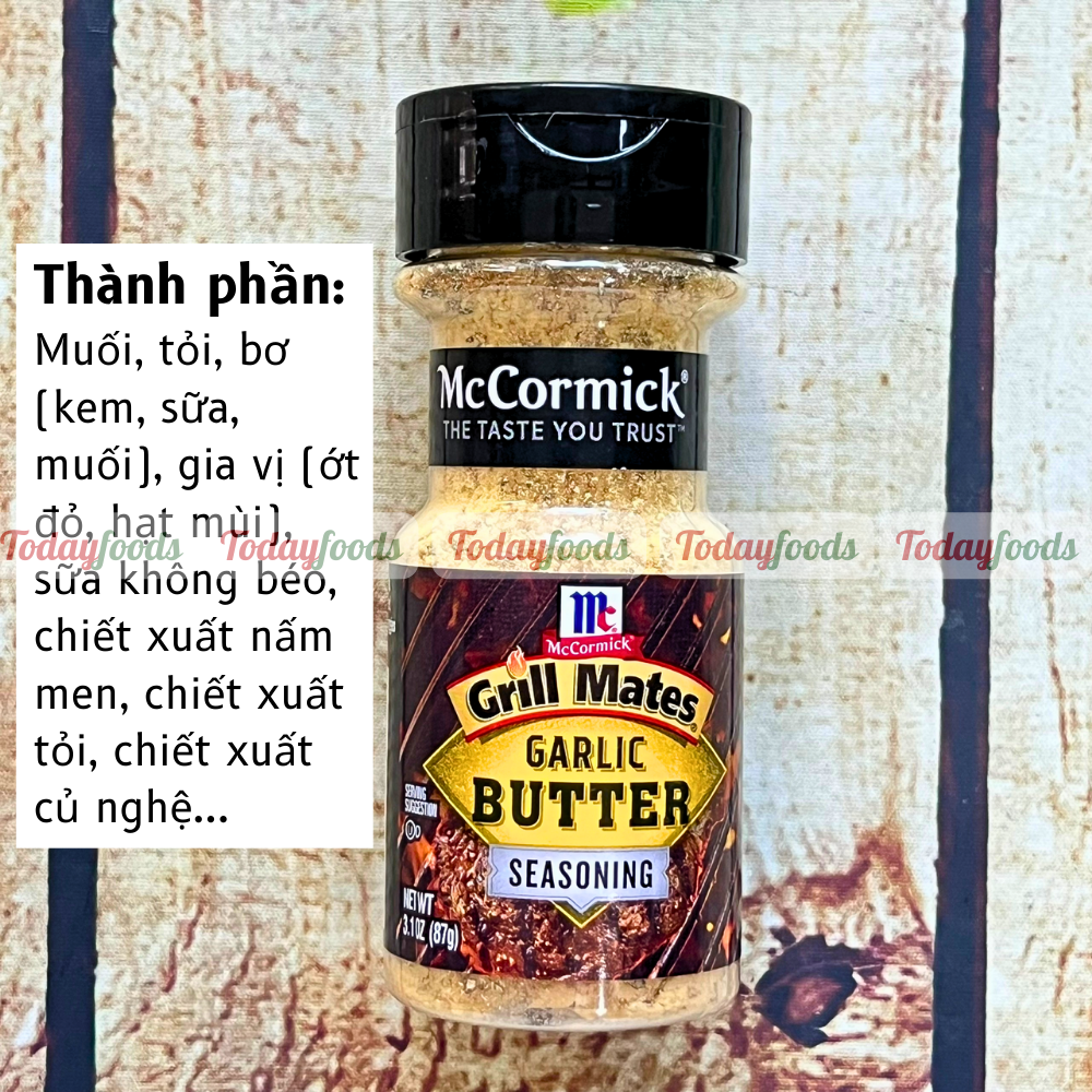 Gia Vị Ăn Kiêng McCormick Grill Mates – Hàng Nhập 100% Từ Mỹ | 0 Calo – Chuẩn Vị Nhà Hàng