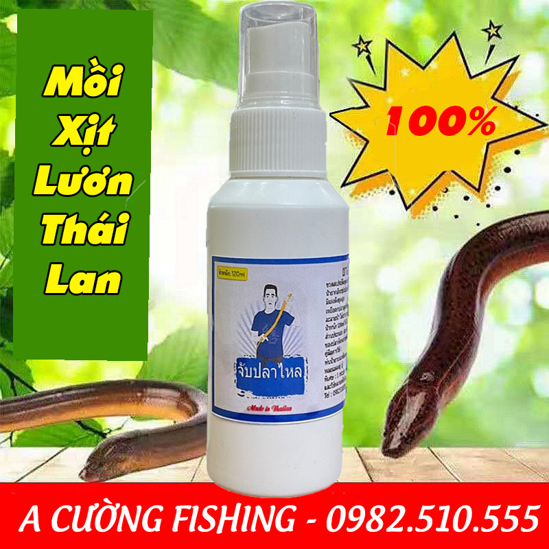 [HN] Tinh dầu Dẫn Dụ Lươn, Trạch, Tôm, Cá Thái Lan Siêu Nhạy Dạng Xịt - A Cường
