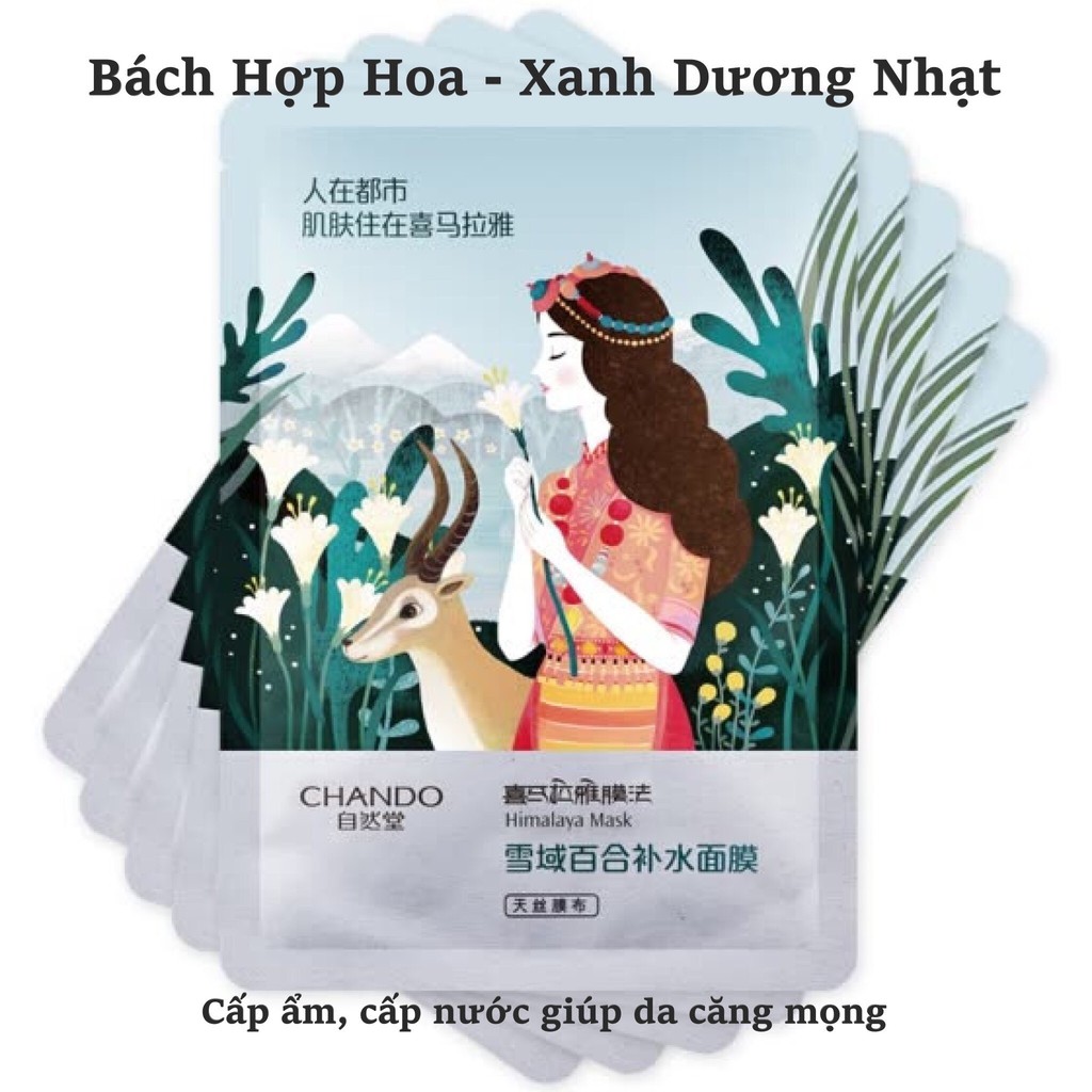 [HÀNG CÓ SẴN] MẶT NẠ CHANDO - Set mix 20 mask