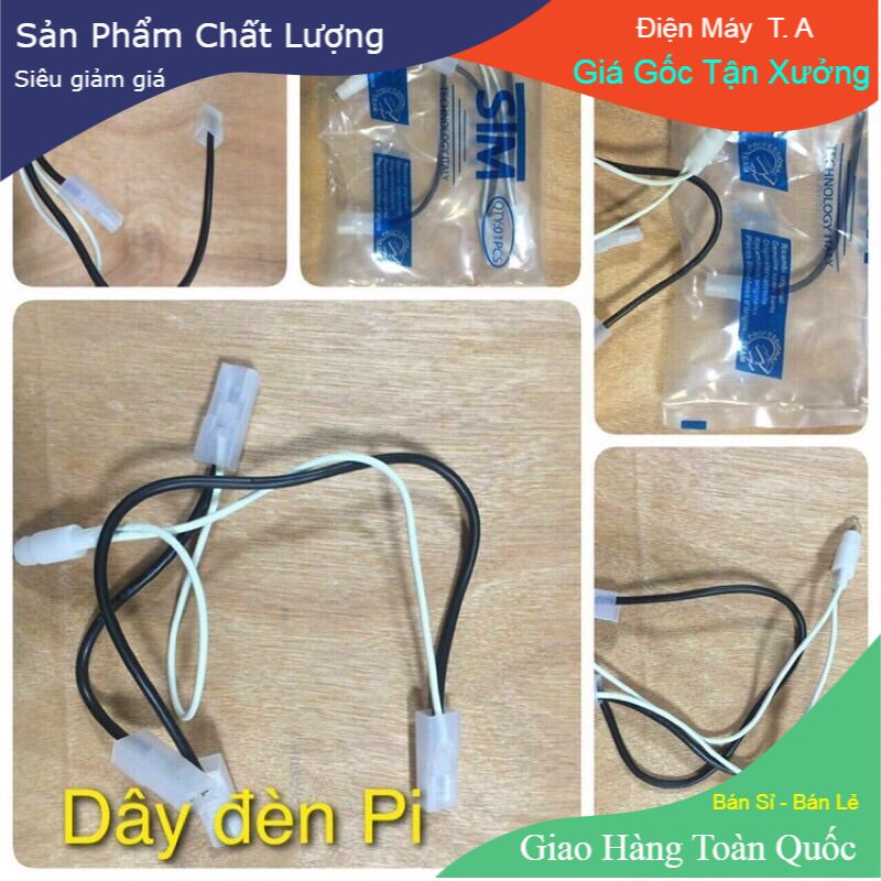 Bộ Dây Zắc Cắm + Đèn Bình Nóng Lạnh Picenza