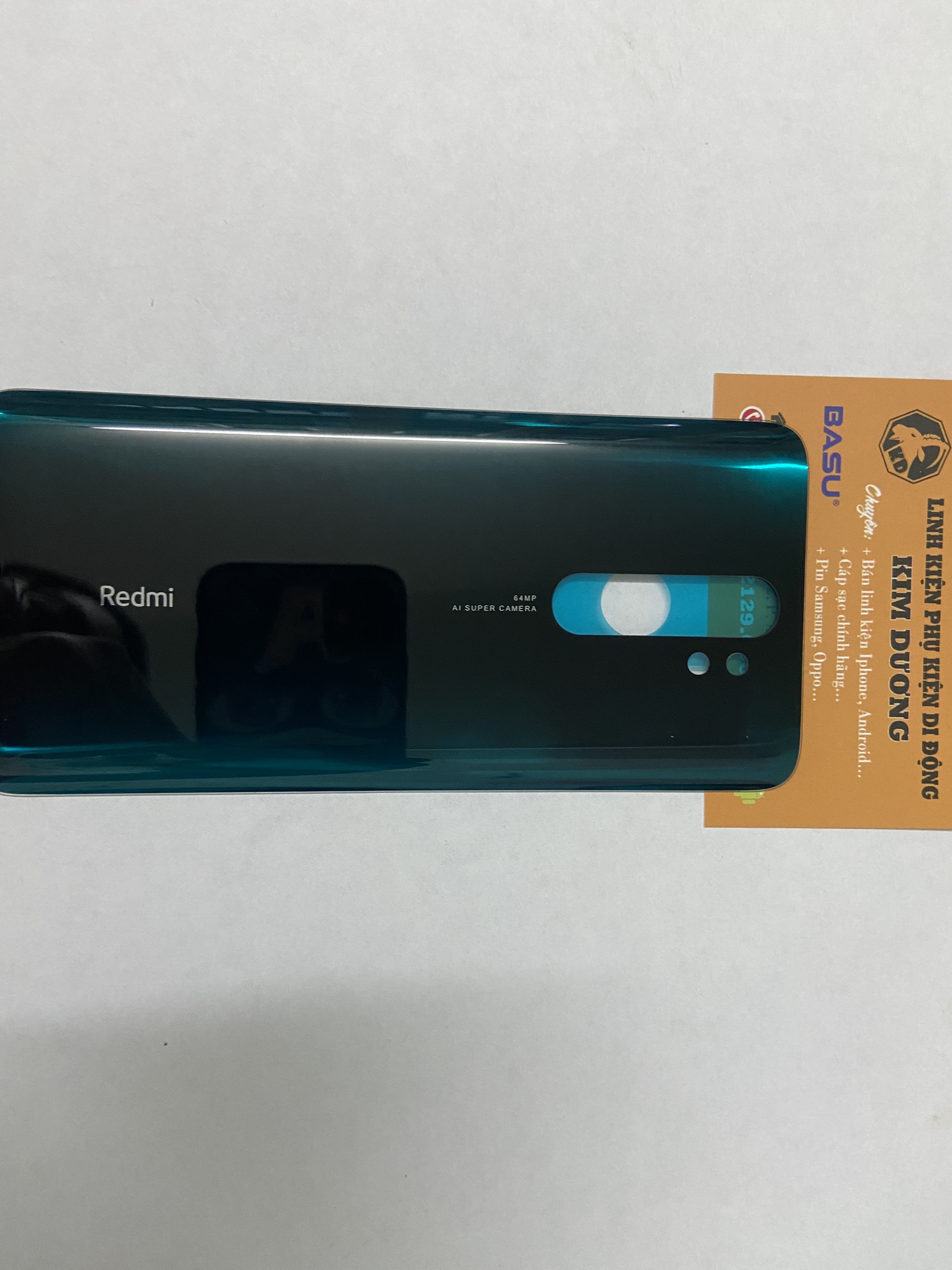 [HCM]Nắp lưng kính Redmi Note 8 pro
