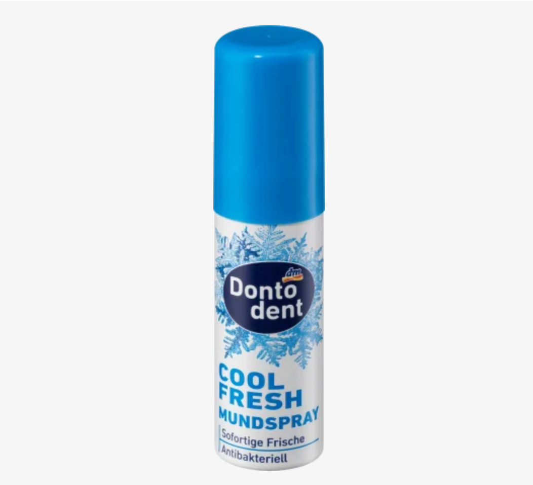 Chai Thơm Miệng Dontodent Cool Fresh HÀNG ĐỨC Ngừa Hôi Miệng, Tiện Lợi, giúp Tự Tin, chai 15ml