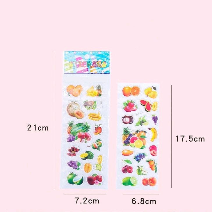 miếng dán sticker hoạt hình nhiều mẫu 17.5 * 6.8 cm ( combo 2 miếng)