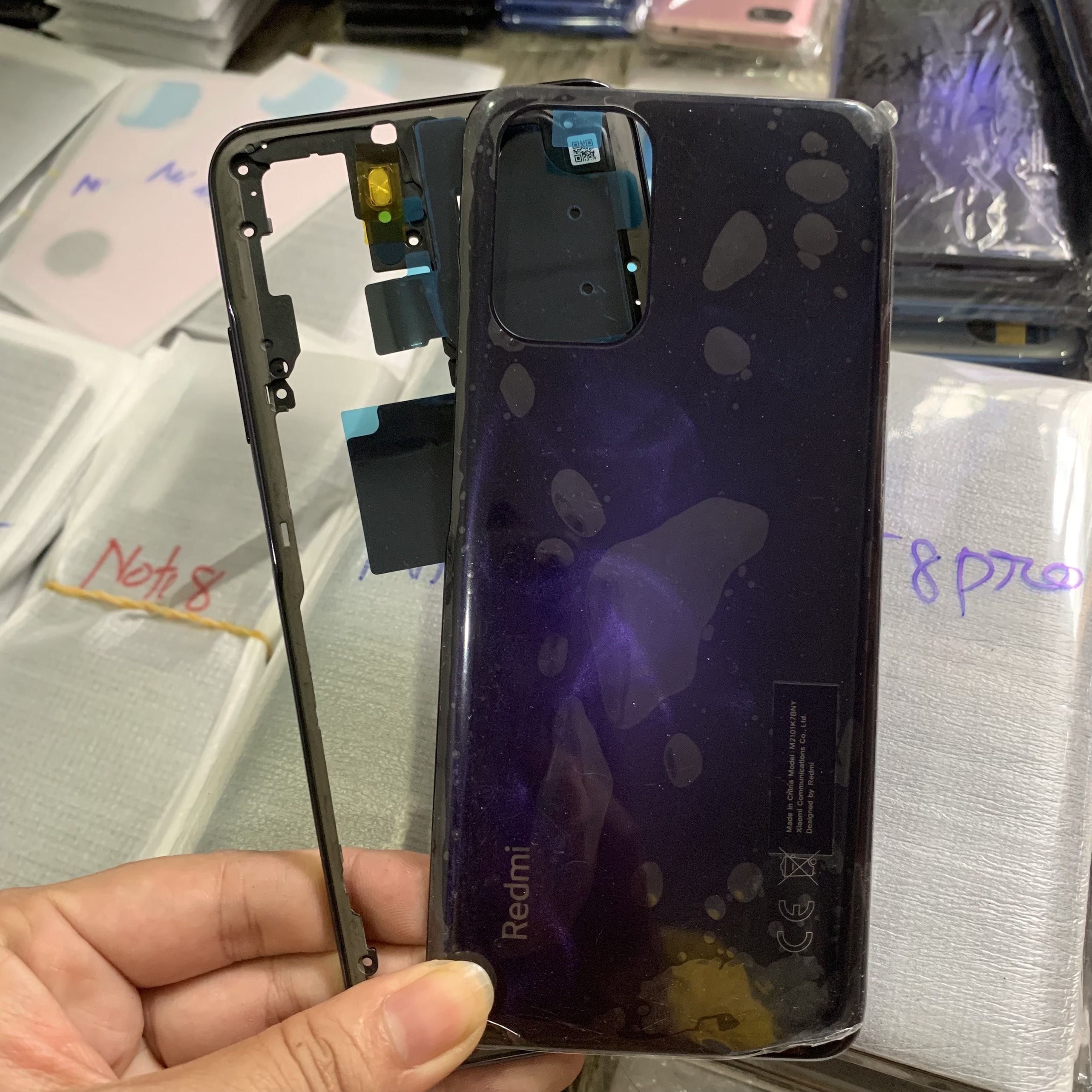 Bộ vỏ xiaomi redmi note 10S