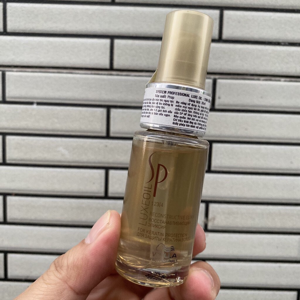 [HCM]Tinh dầu phục hồi tóc SP Wella Luxe Oil 30ml ( New 2020 )