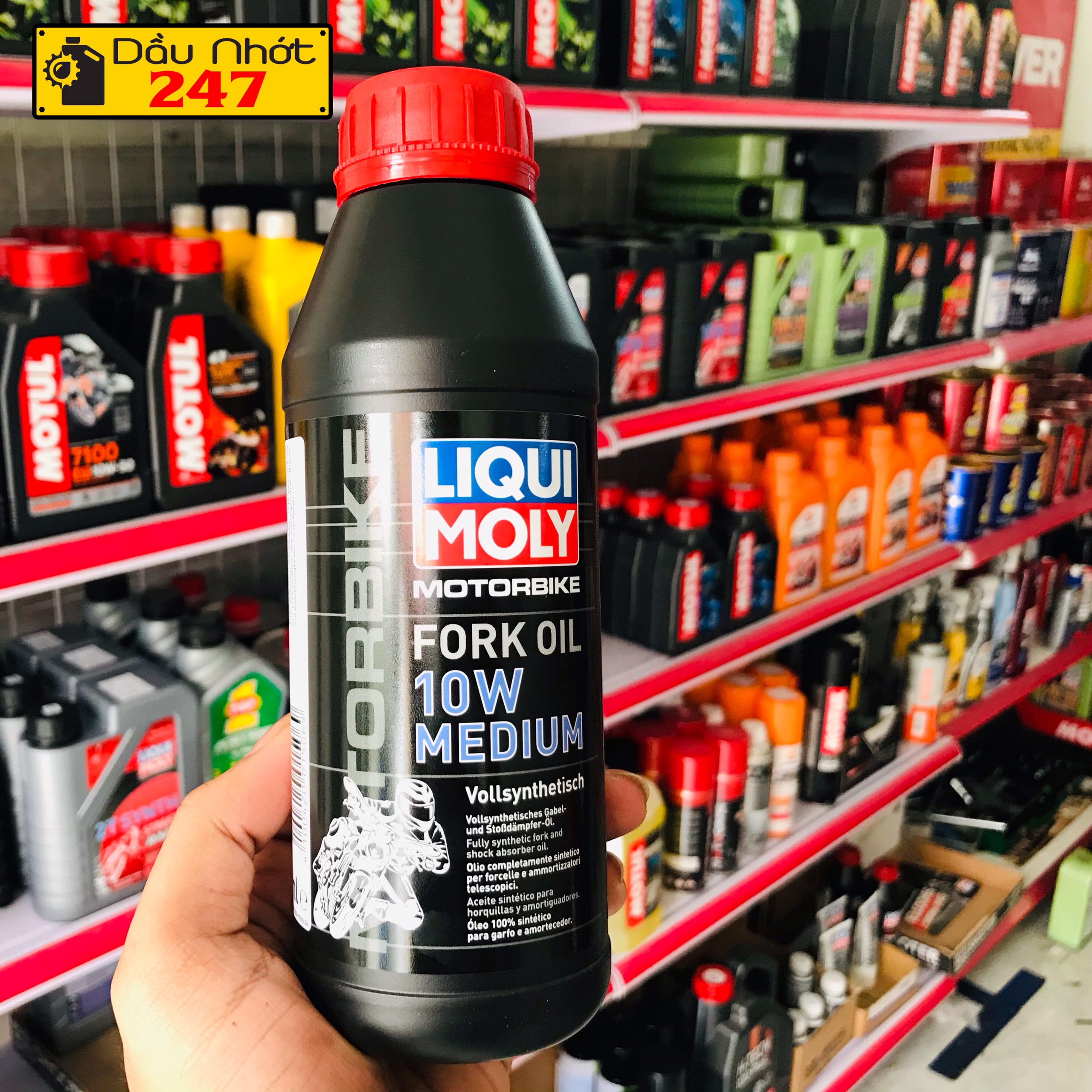 Dầu phuộc Liqui Moly Fork Oil 10w Medium 1506 - 500ml