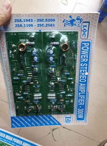 mạch công suất 8 sò 2 vế 300w LỘC