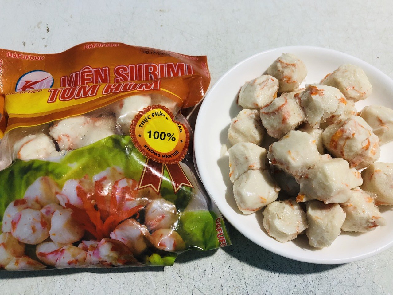 1kg tôm hùm viên Dafufood