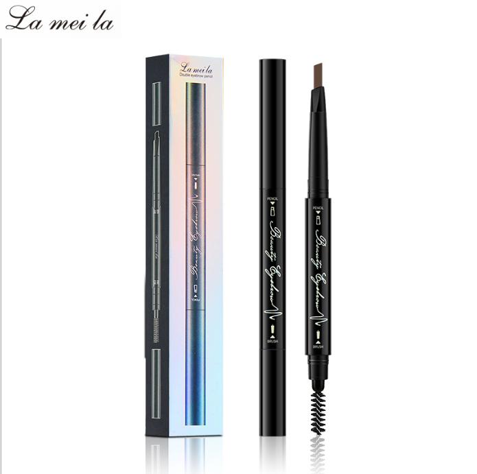 Bút Chì Kẻ Mày Lameila Double Eyebrow Pencil