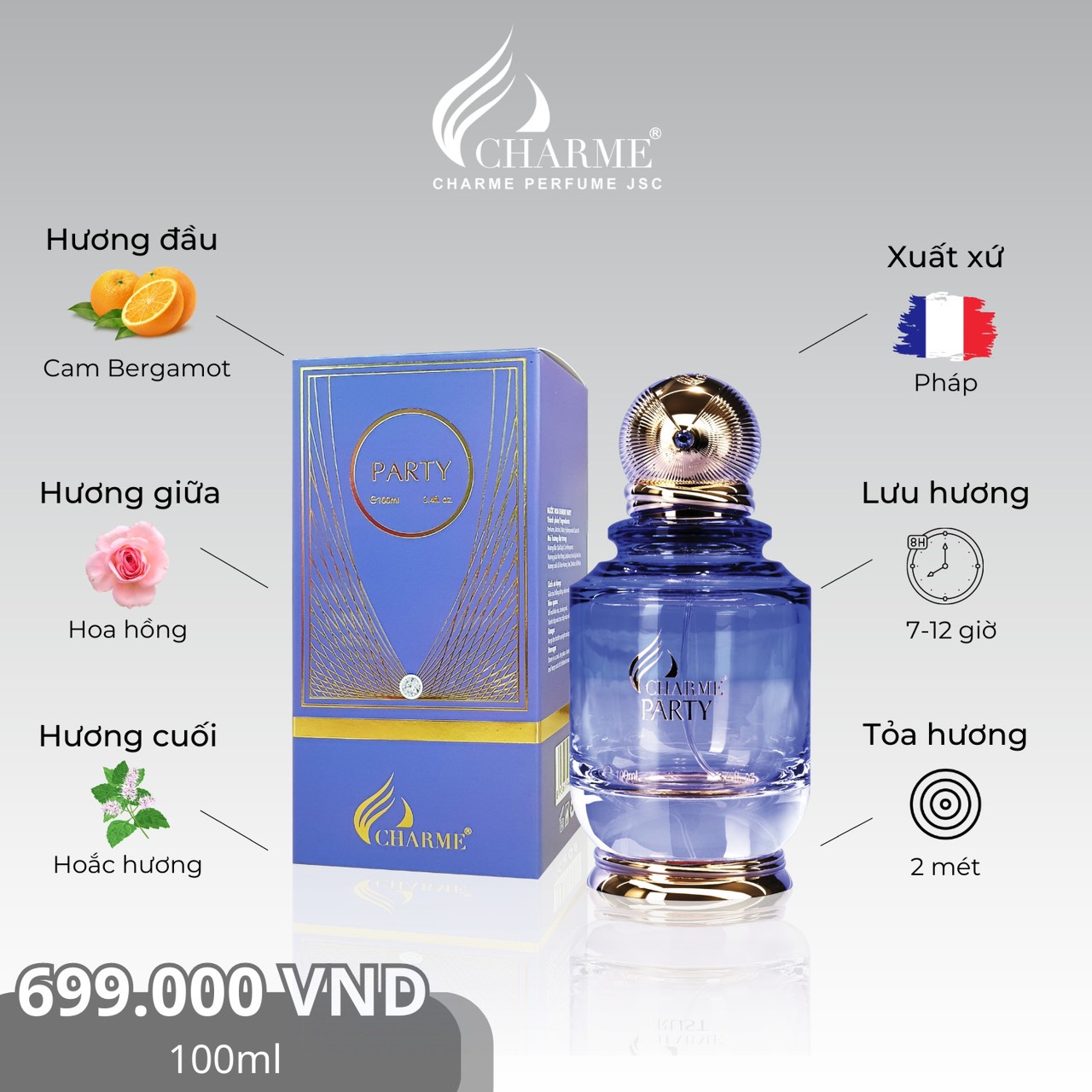 Nước hoa party 100ml