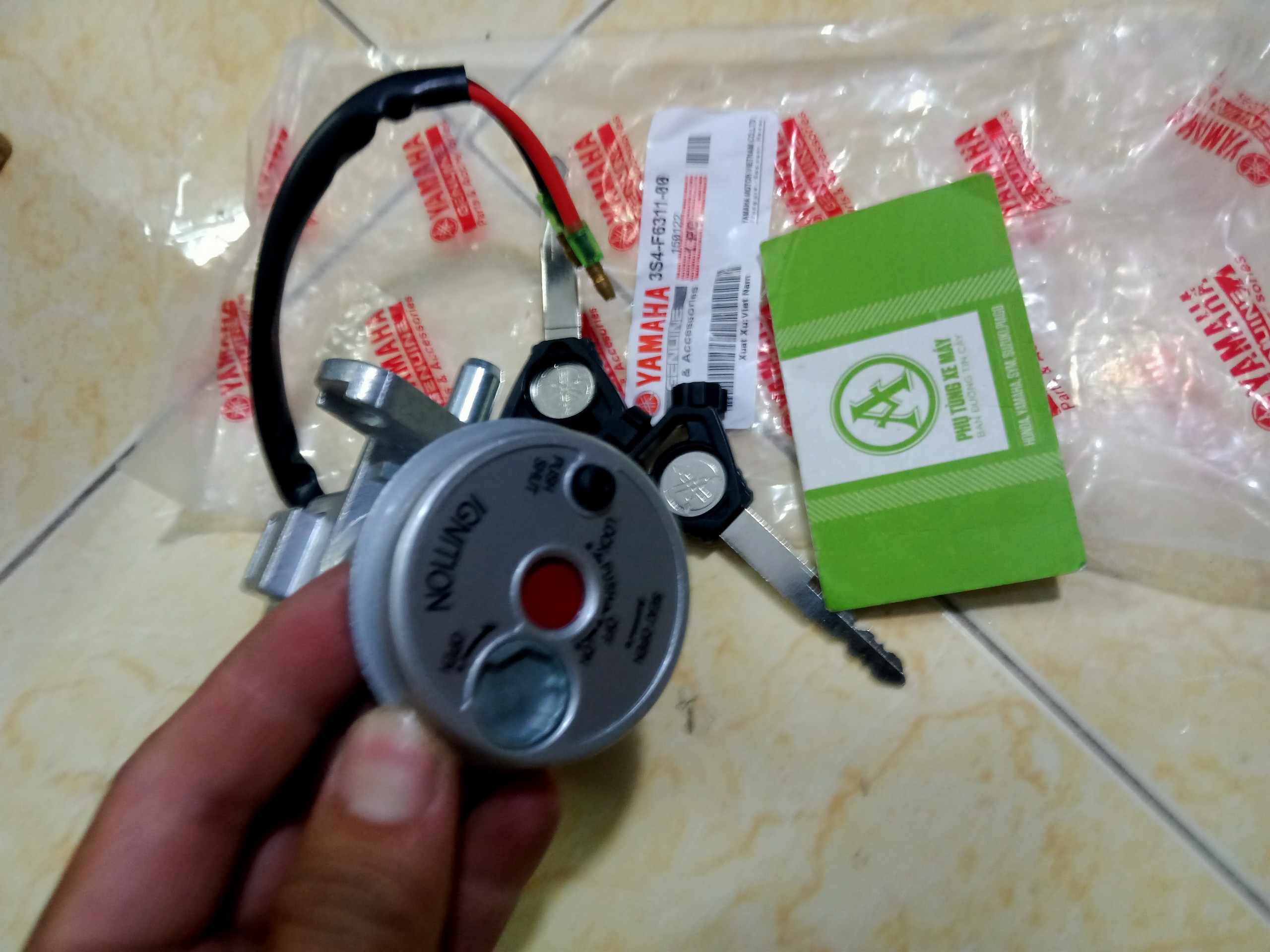 Ổ khóa xe exciter 150