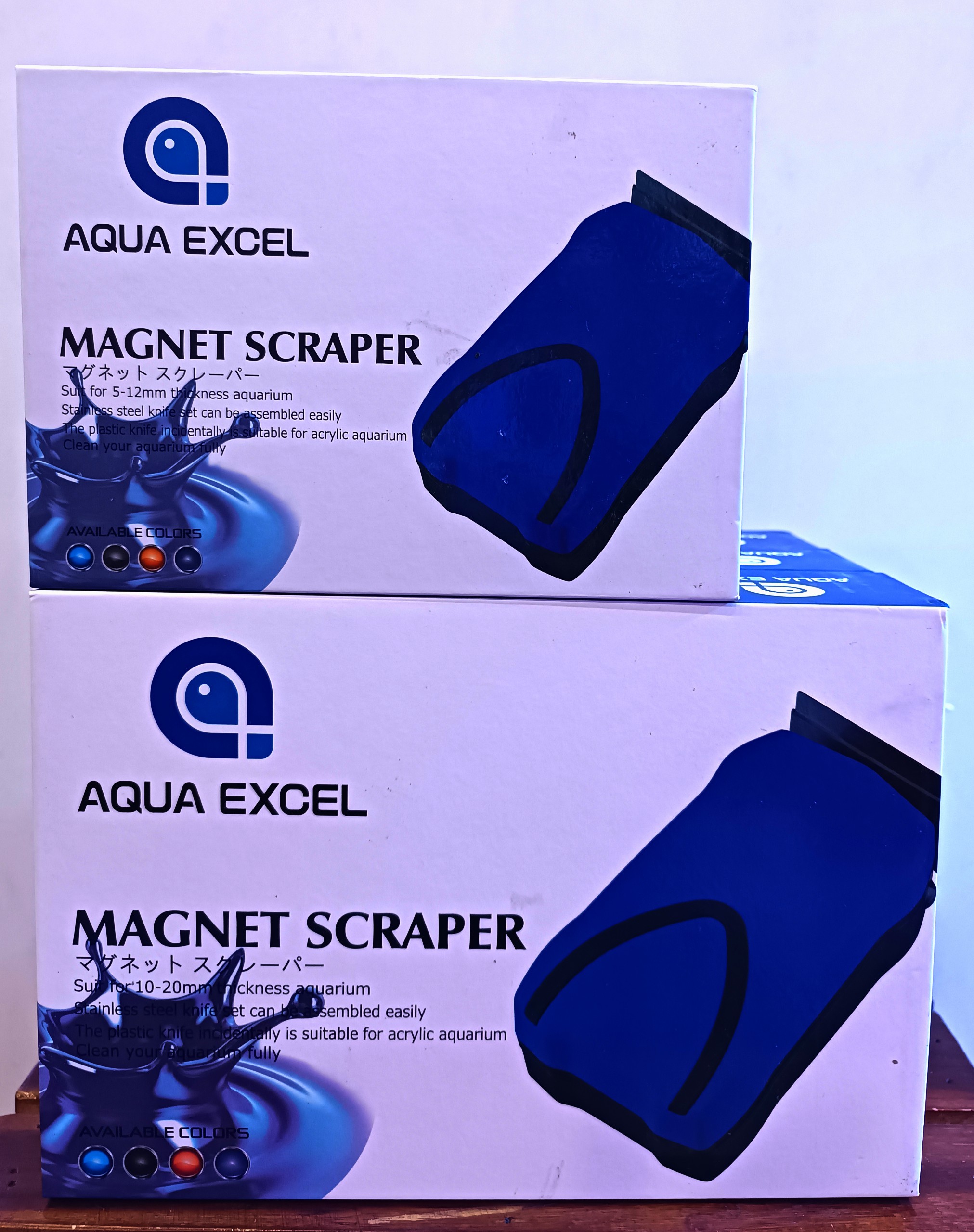 Nam châm cọ bể AQUA EXCEL Magnet scraper (Black)