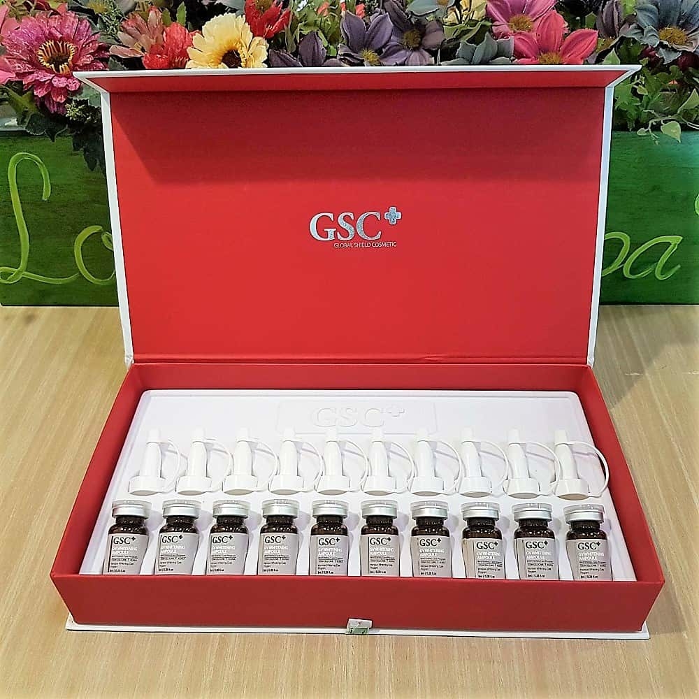 Tế bào gốc làm trắng da GSC whitening Ampoule