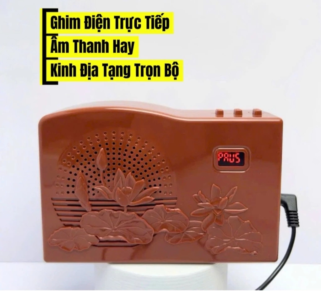 Máy tụng kinh địa tạng, kinh dược sư, kinh A DI ĐÀ và niệm Phật 21 bài