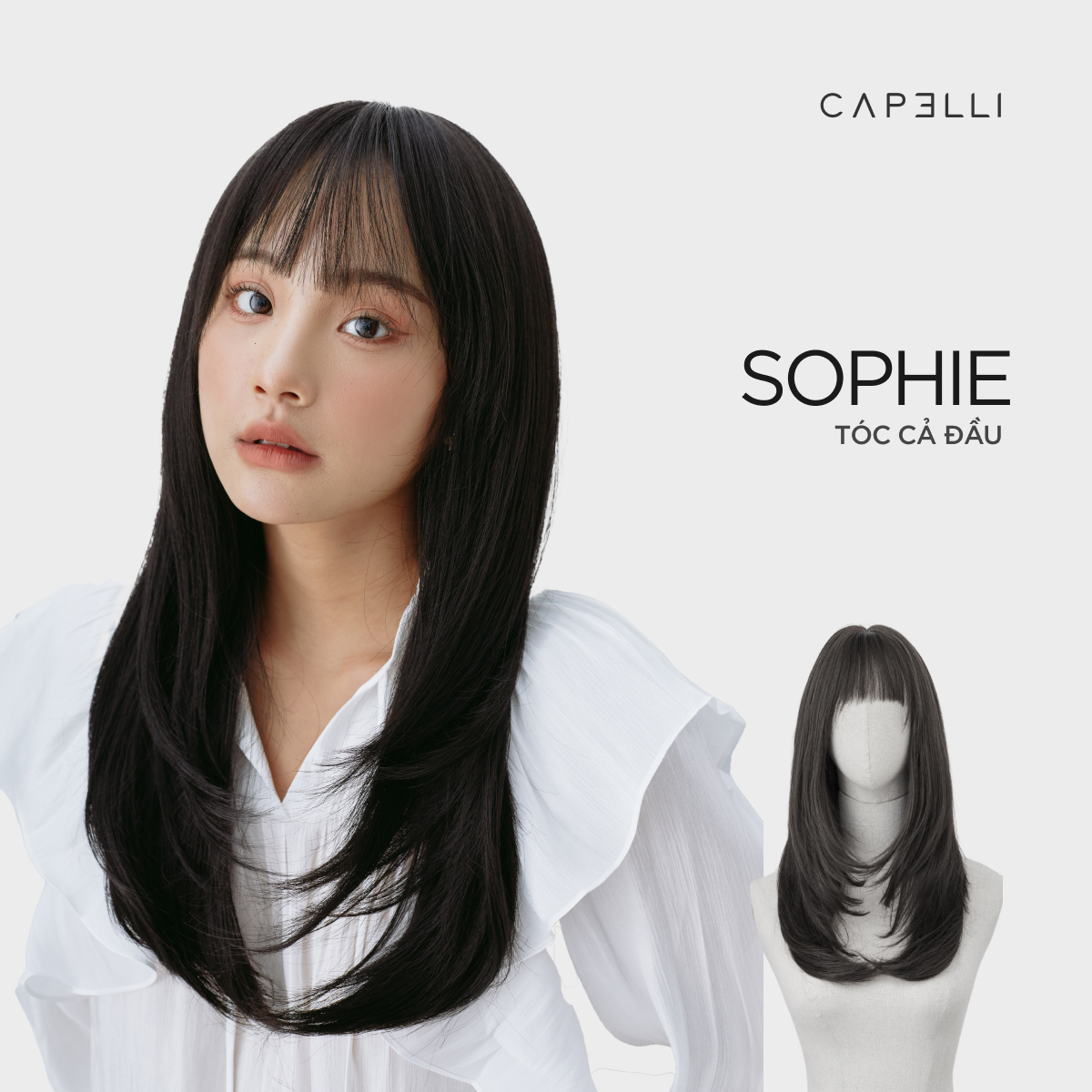 Tóc Cả Đầu CAPELLI Sophie Wig