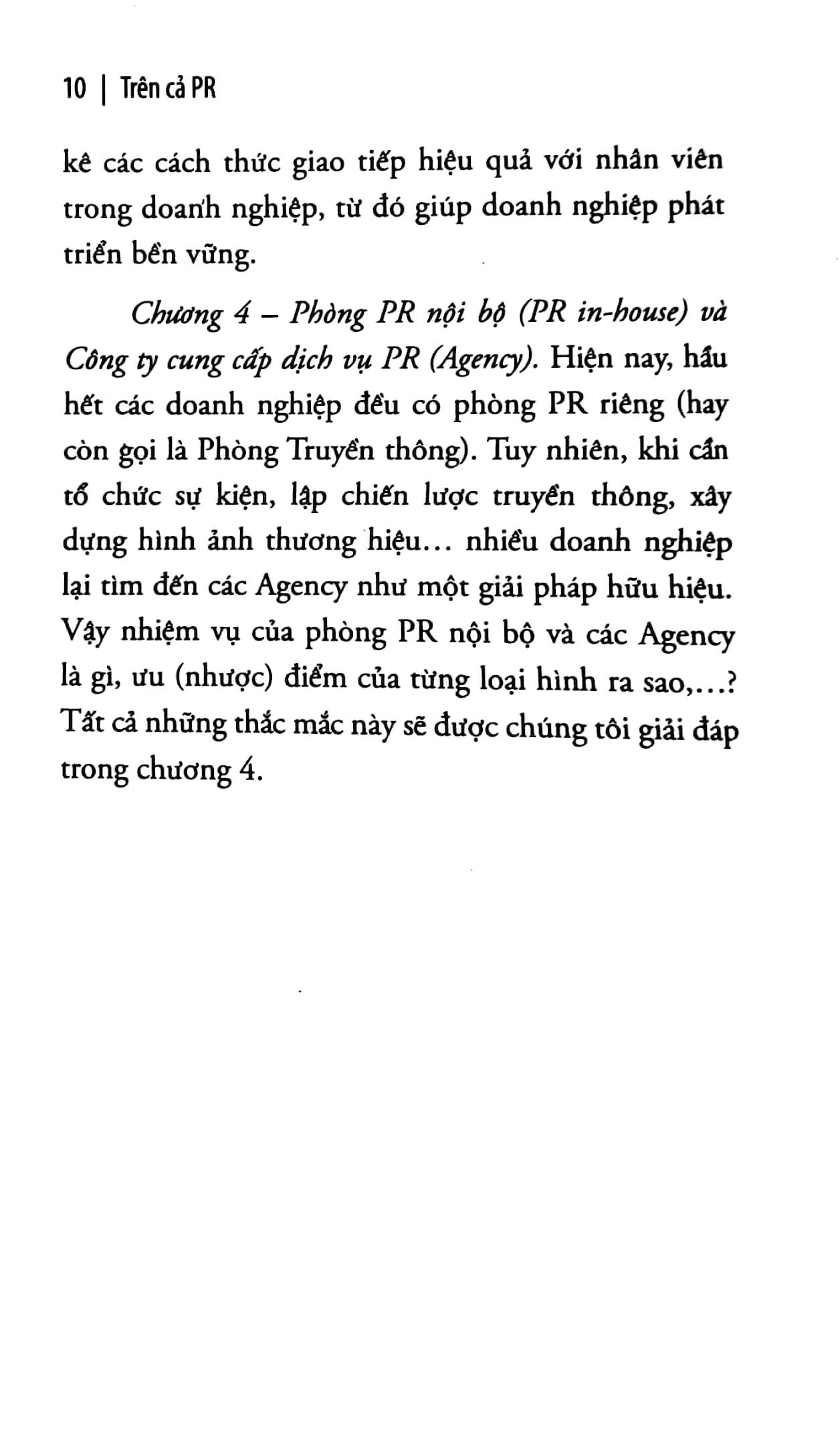 Sách - Trên cả PR