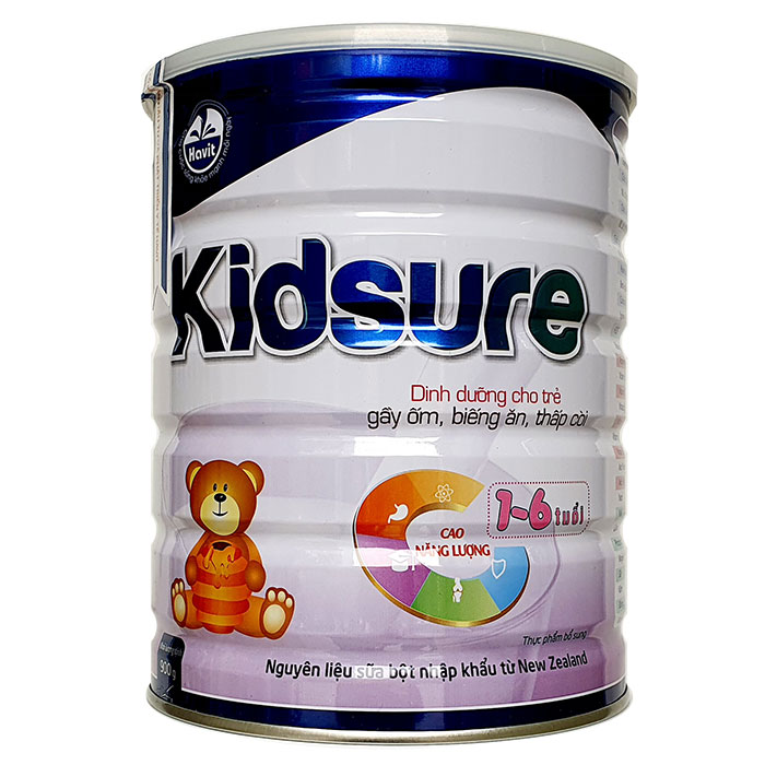 Sữa bột công thức Havit Kidsure 900g(1-6 tuổi)