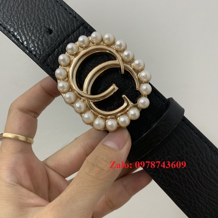 Đai váy chữ G ngọc 4cm