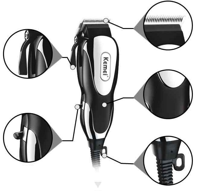 Tông Đơ Điện Cắt Tóc Kemei KM - 1026x