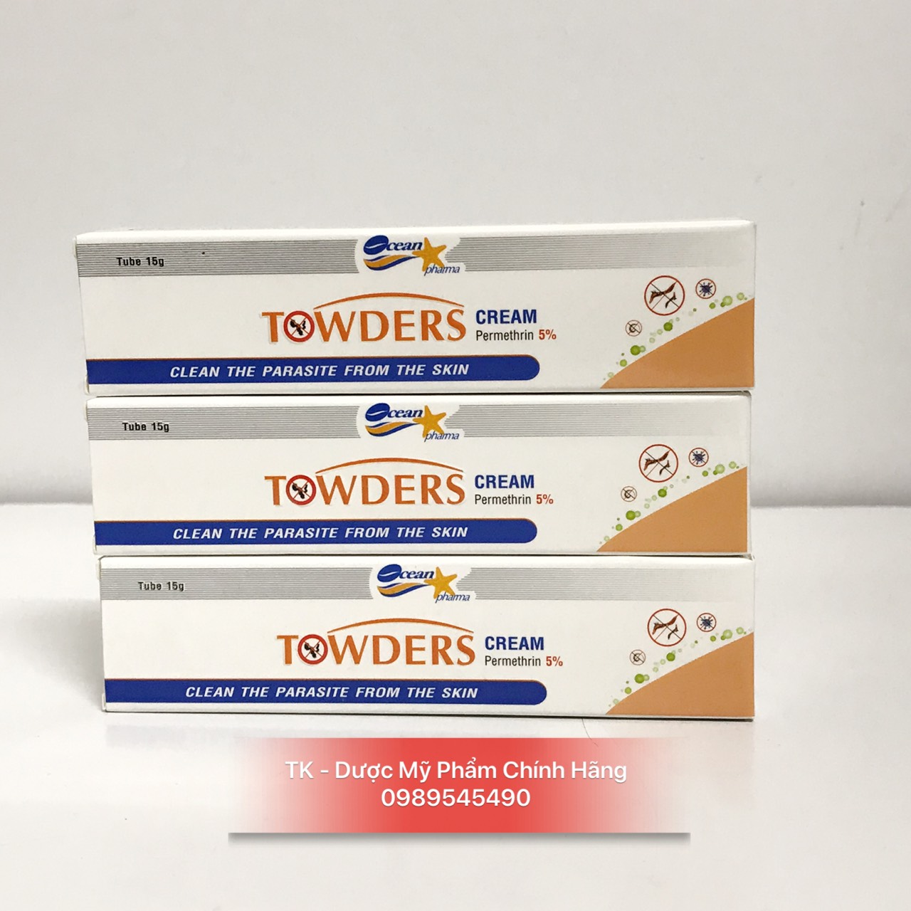 Kem Bôi Ghẻ TOWDERS - 15g