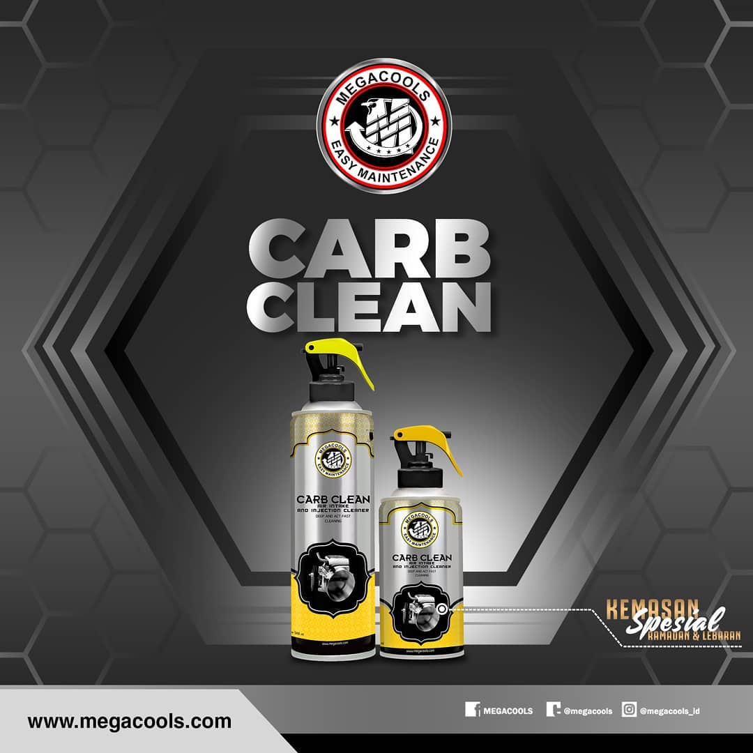 Dung dịch vệ sinh buồng đốt MEGACOOLS CARB CLEANER 300ml