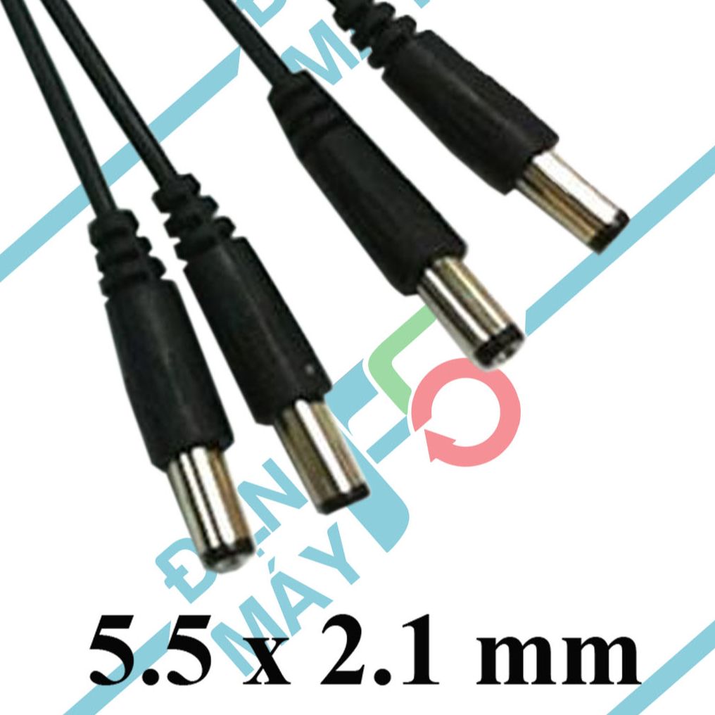 DMF5 Dây chia nguồn DC 1 sang 4 DC 5.5X2.1mm