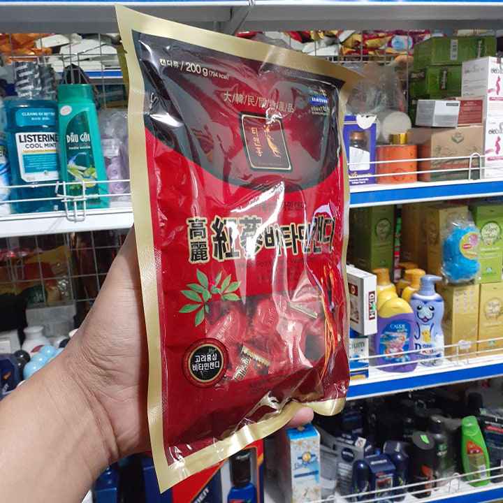 Kẹo hồng sâm Samsung Hàn Quốc gói 200gr