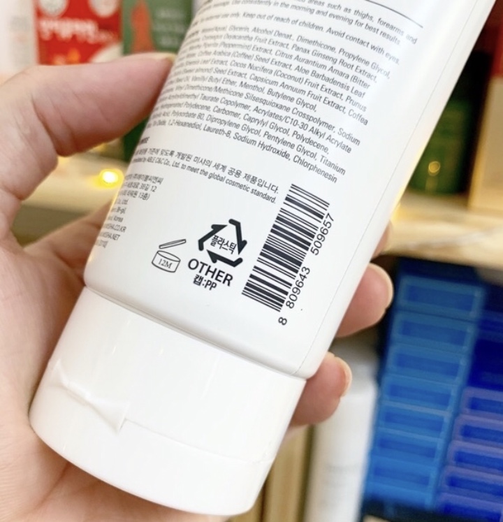 gel tan mỡ bụng missha
