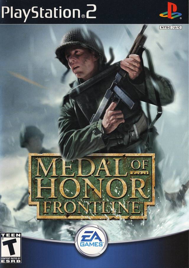 Đĩa game PS2, Medal of Honor: Frontline. (bắn súng góc nhìn thứ nhất) cho PS2